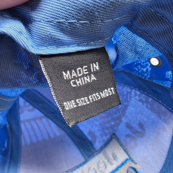 Jeep Logo Mens Blue Hat Casual Baseball Cap Adjustable Outdoors Lightweight - Picture 6 of 9